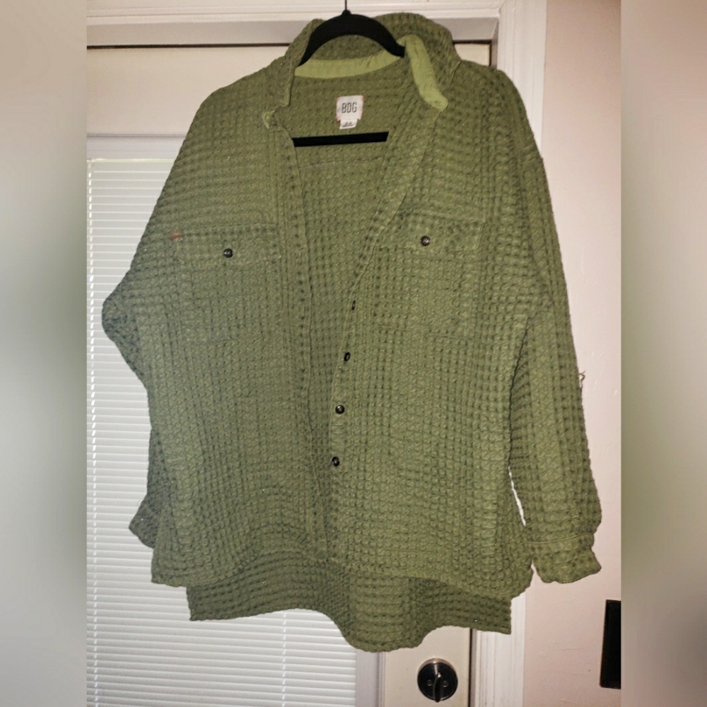 Urban outfitters Waffle Shacket
